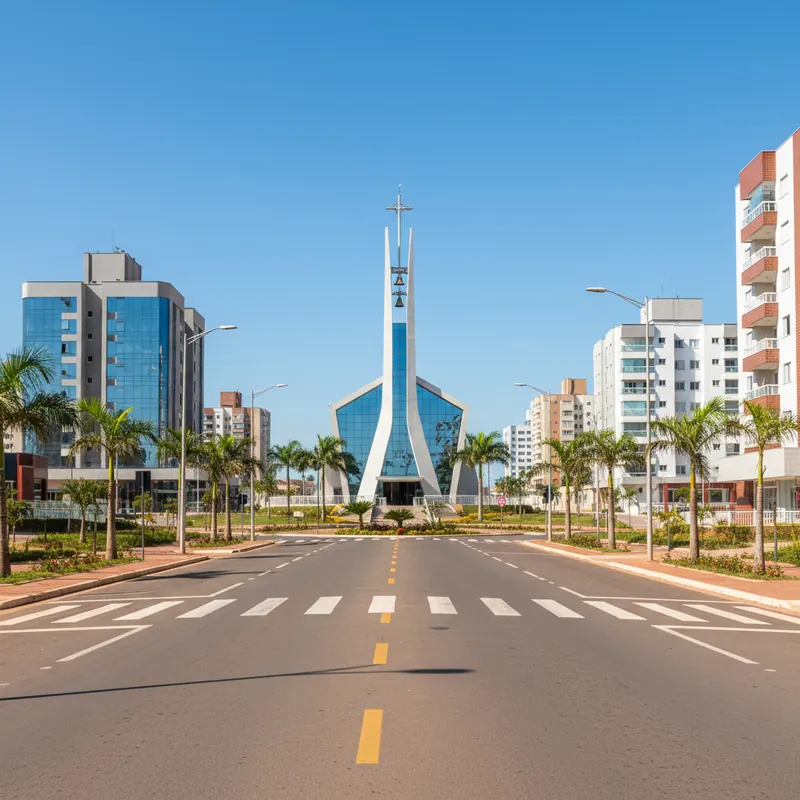 Águas Lindas de Goiás/GO — região atendida pelo Eng. Fábio Junior Martins, calculista estrutural