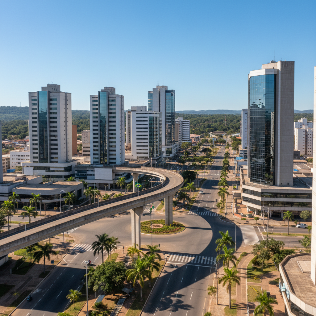 Araguaína/TO — região atendida pelo Eng. Fábio Junior Martins, calculista estrutural