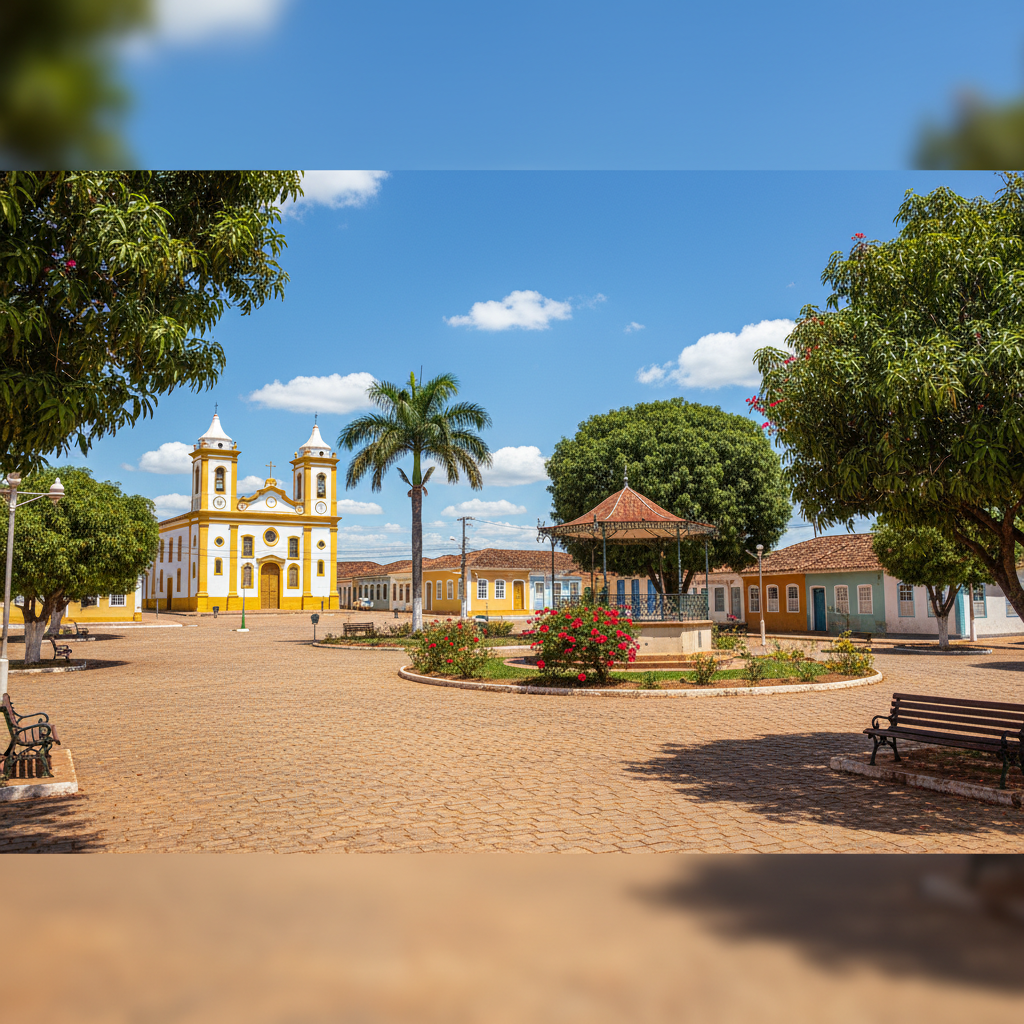 Brasilândia de Minas/MG — região atendida pelo Eng. Fábio Junior Martins, calculista estrutural