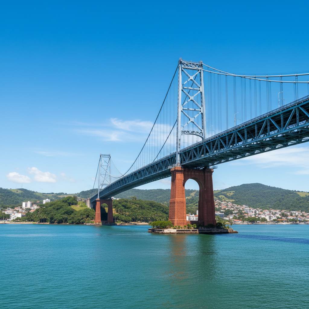 Florianópolis/SC — região atendida pelo Eng. Fábio Junior Martins, calculista estrutural