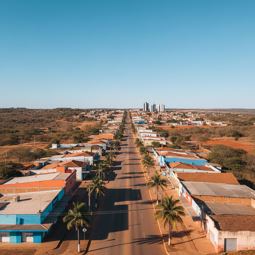 Novo Gama/GO — região atendida pelo Eng. Fábio Junior Martins, calculista estrutural