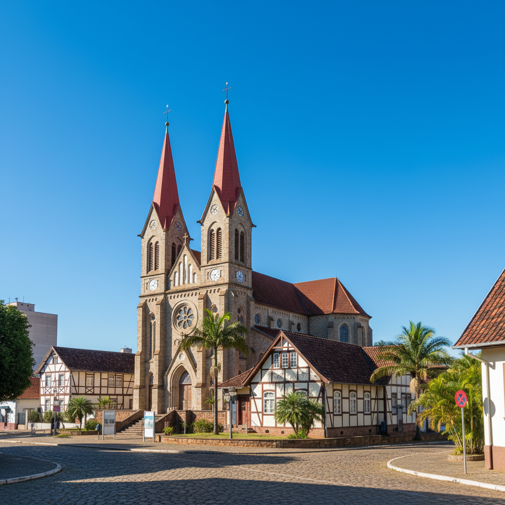 Novo Hamburgo/RS — região atendida pelo Eng. Fábio Junior Martins, calculista estrutural