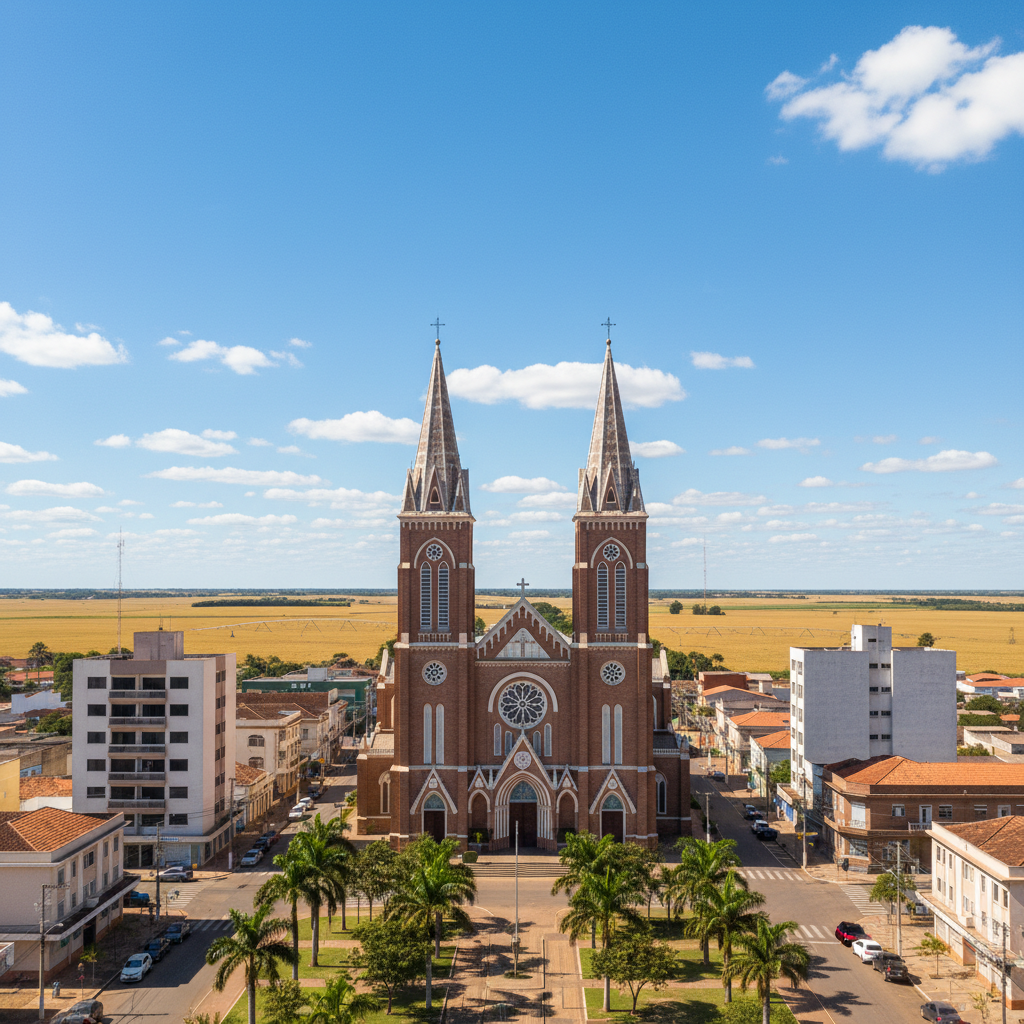 Rio Verde/GO — região atendida pelo Eng. Fábio Junior Martins, calculista estrutural