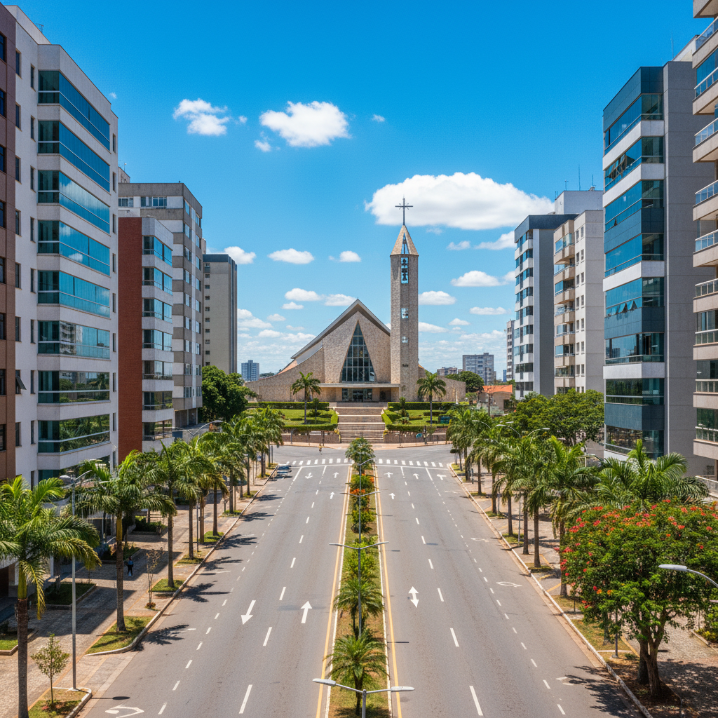 Senador Canedo/GO — região atendida pelo Eng. Fábio Junior Martins, calculista estrutural